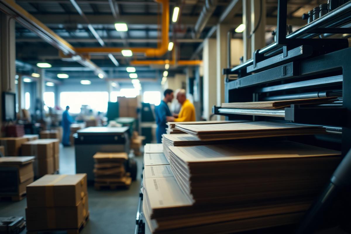 Press floor at our production facility